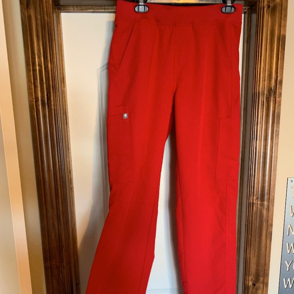 Red Figs Scrub Pants - Small